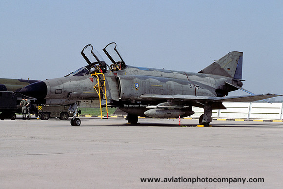German Air Force JG74 McDonnell F-4F Phantom 37+85 (1991)