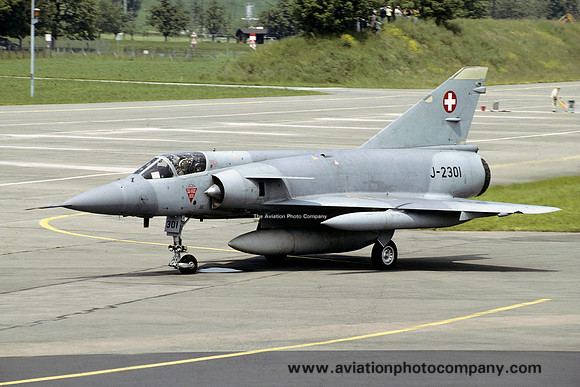 Swiss Air Force Dassault Mirage 3S J-2301 (1991)