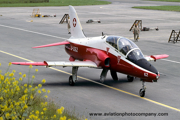Swiss Air Force Hawker Siddeley Hawk T.66 U-1262 (1991)
