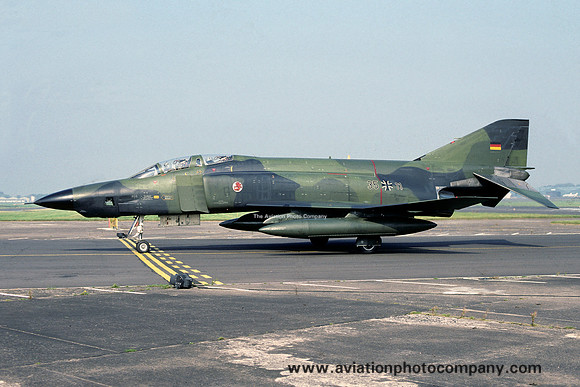 German Air Force AKG51 McDonnell RF-4E Phantom 35+11 (1991)