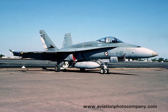 RAAF 77 Squadron McDonnell Douglas F/A-18A Hornet A21-3 (1989)