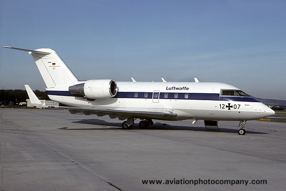 German Air Force FBSS Canadair CL-601 Challenger (1991)