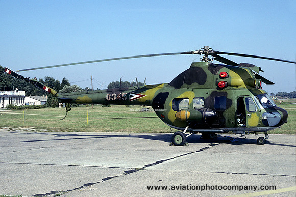 Hungarian Air Force Mil Mi-2 Hoplite 8345 (1991)