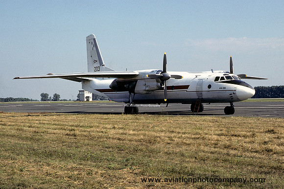 Hungarian Air Force Antonov An-26 203 (1991)