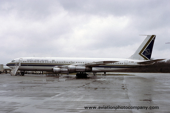 Sierra Leone Airlines Boeing 707-384C JY-AEB (1986)