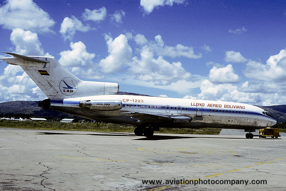 Lloyd Aereo Boliviano Boeing 727-078 CP-1223 (1986)