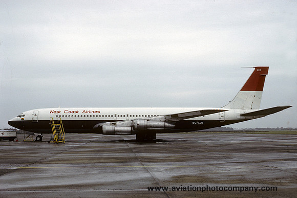 West Coast Airlines Boeing 707-336B 9G-ADB (1983)