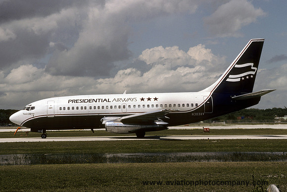 Presidential Airways Boeing 737-230C N303XV (1985)