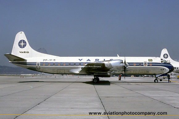 VARIG Lockheed Electra PP-VLB (1983)