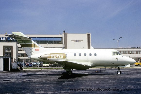 National Financing Company Inc Hawker Siddeley HS125-1A N2426 (1971)