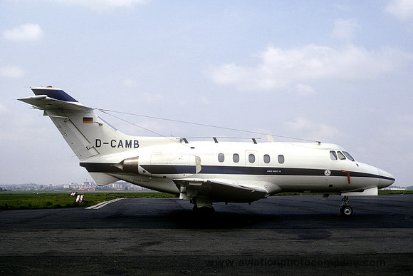 Mercedes Benz AG Hawker Siddeley HS125-3B D-CAMB (1970)