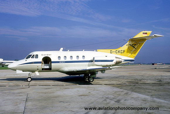 Condor Hawker Siddeley HS125-1B D-CKCF (1968)