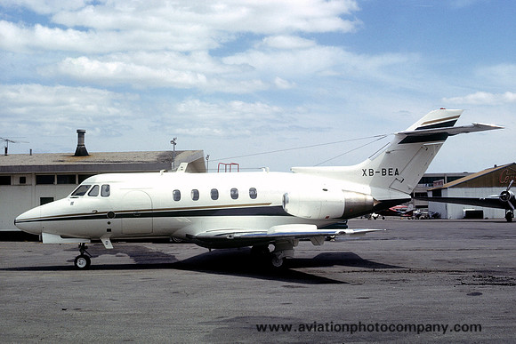 Banco Nacional de Mexico Hawker Siddeley HS125-1A XB-BEA (1966)