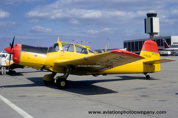 Morane Saulnier MS733 Alcyon F-BLXK at Basle Mullhouse Airport (1972)