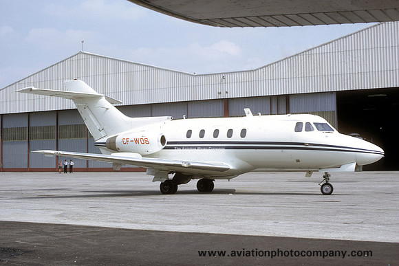 Gulf Oil Canada Hawker Siddeley HS125-F3A CF-WOS (1971)