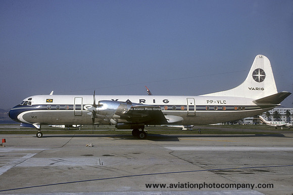 VARIG Lockheed Electra PP-VLC (1983)