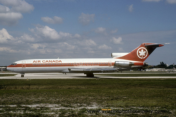 Air Canada Boeing 727-233 C-GYNE (1986)