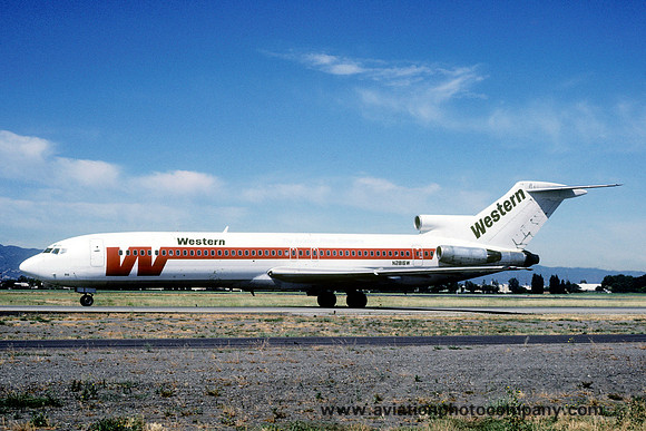 Western Airlines Boeing 727-247 N2816W (1985)