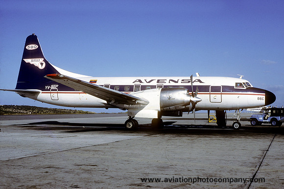 Avensa Convair 580 YV-86C (1986)