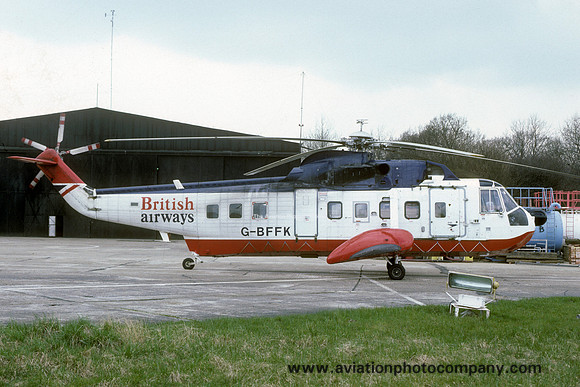 British Airways Helicopters Sikorsky S-61N G-BFFK (1986)