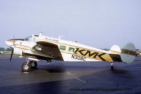 KNK The VIP Airline Beech G18S N308C (1968)