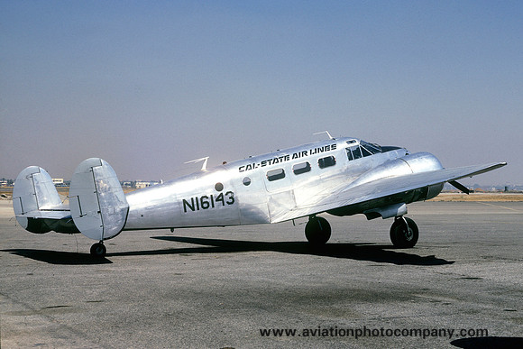 Cal State Airlines Beech D18S N16143 (1969)