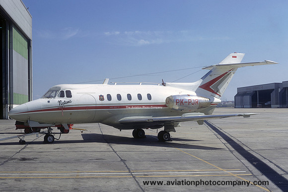 Pelita Air Service Hawker Siddeley HS125-3B PK-PJR (1973)