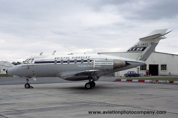 Hawker Siddeley HS125-1 G-ARYC (1965)