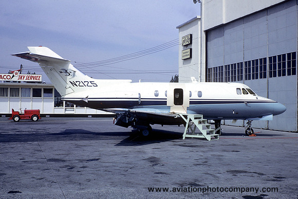 Bowater Organisation Hawker Siddeley HS125-1A N2125 (1966)
