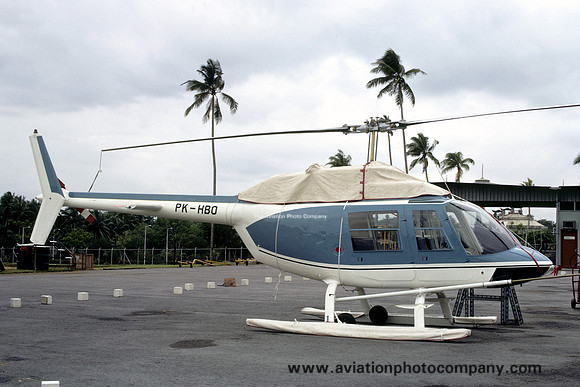 Bell 206B Jet Ranger II PK-HBO (1971)