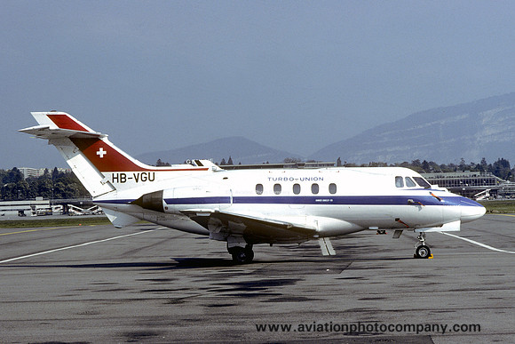 Turbo-Union Hawker Siddeley HS125-400A HB-VGU (1980)