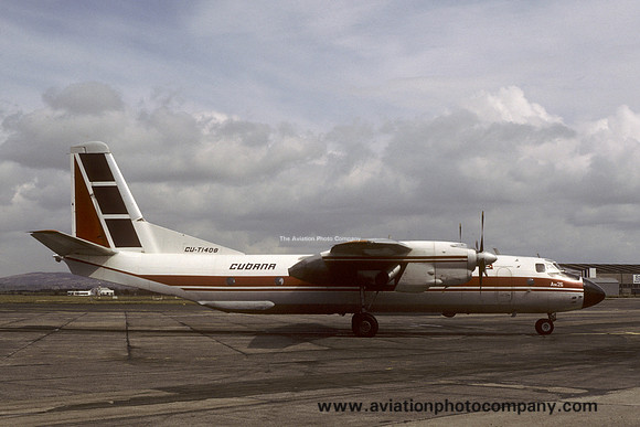 Cubana Antonov An-26 CU-T1408 (1986)