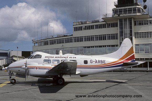British Aerospace De Havilland Dove G-ARBE (1986)