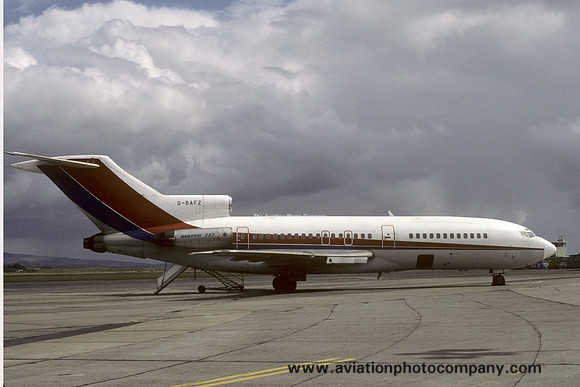Ex Dan Air Boeing 727-46 G-BAFZ (1986)