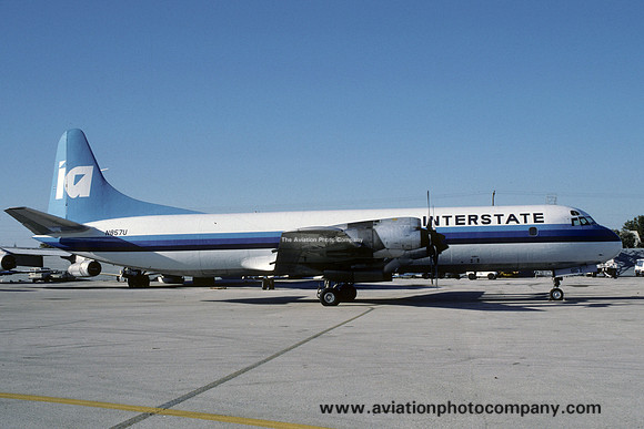 Interstate Airlines Lockheed Electra N857U (1986)