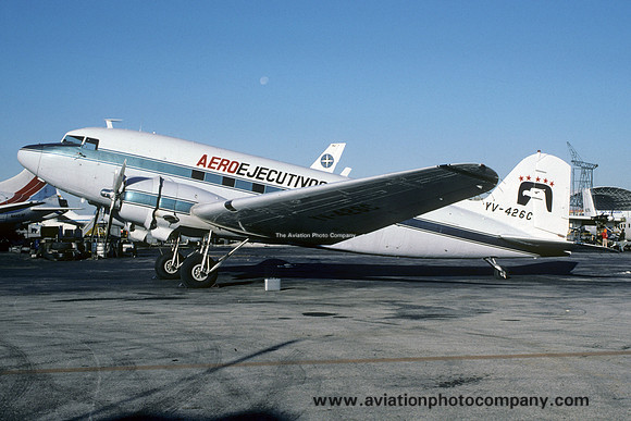 Aeroejecutivos Douglas DC-3-201 YV-426C (1986)