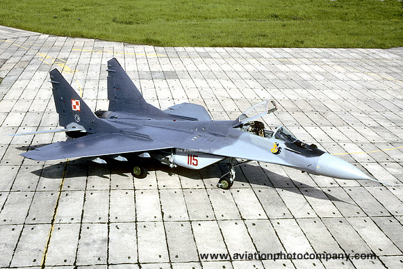 Polish Air Force 1 ELT Mikoyan MiG-29A Fulcrum 115 (2008)