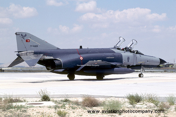 Turkish Air Force 132 Filo McDonnell F-4E Phantom 77-0289 (2008)