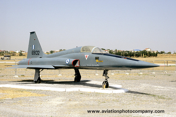 Greek Air Force Northrop F-5A 69132 displayed at Tanagra (2008)