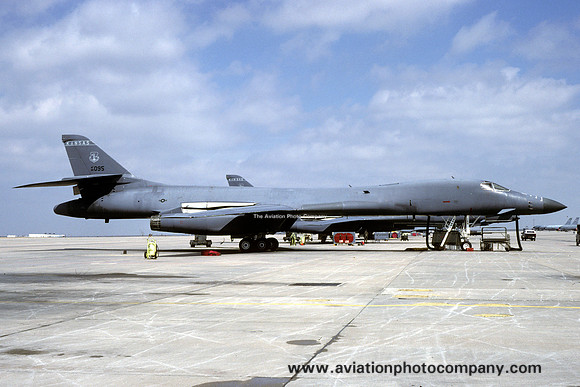 USAF Kansas ANG 117 BS Rockwell B-1B Lancer 86-0095 (1998)