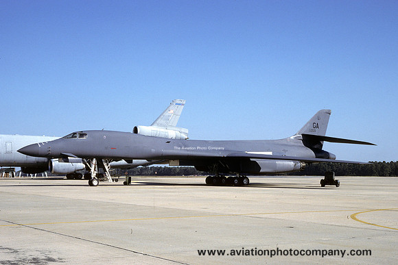 USAF Georgia ANG 128 BS Rockwell B-1B Lancer 85-0059/GA (1996)