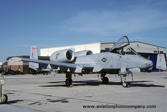 USAF Idaho ANG 190 FS Fairchild A-10A Thunderbolt 79-0194/ID (1999)