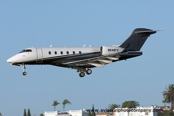 Doherty Apple Air LLC Bombardier Challenger 300 N548FX at San Diego IAP (2016)