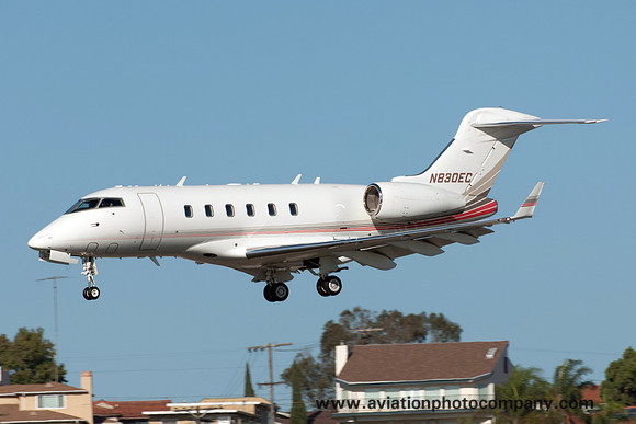 Entergy Services Inc Bombardier Challenger 300 N830EC at San Diego IAP (2016)