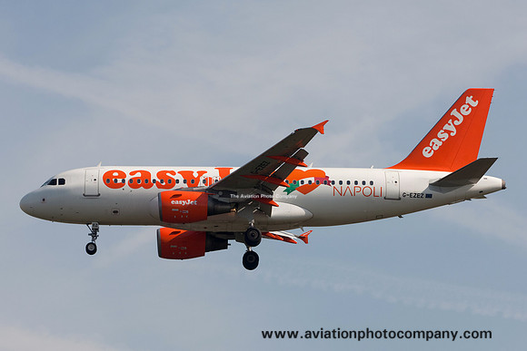 easyJet Airbus A319-111 G-EZEZ (2016)