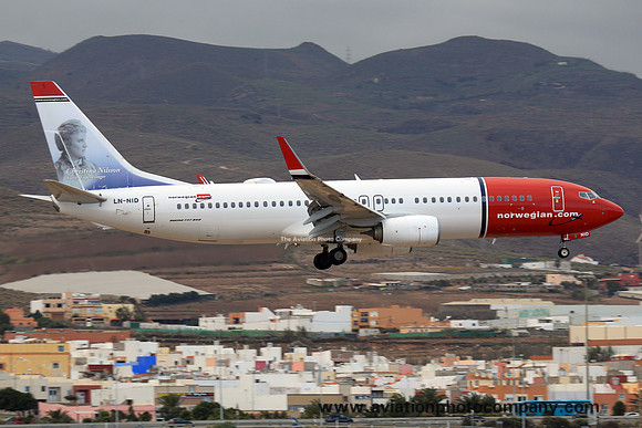 Norwegian Air Shuttle Boeing 737-8JP LN-NID (2017)