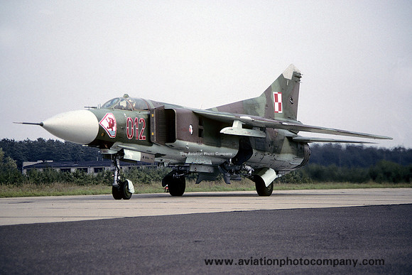 Polish Air Force 28 PLM Mikoyan MiG-23MF Flogger 012 (1991)