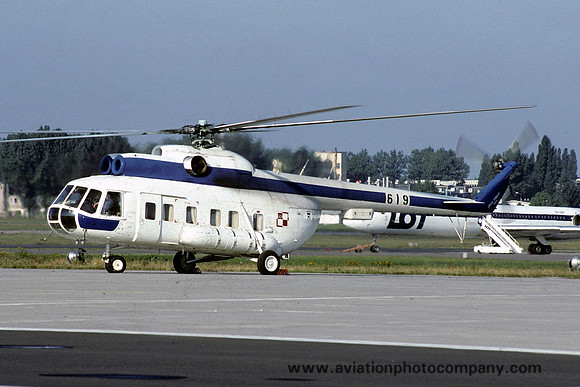 Polish Air Force Mil Mi-8S 619 (1991)