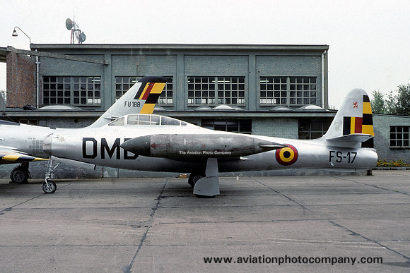 Belgian Air Force Republic F-84G Thunderjet FS-17 (1991)
