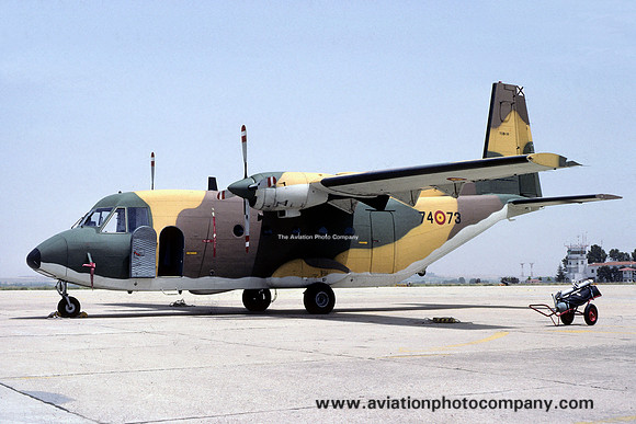 Spanish Air Force Ala 74 CASA C.212-100 T.12B-30/74-73 (1991)